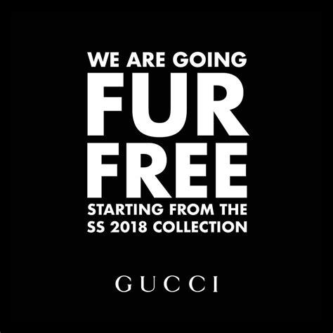 the influence of gucci go fur free|why is Gucci so fashion free.